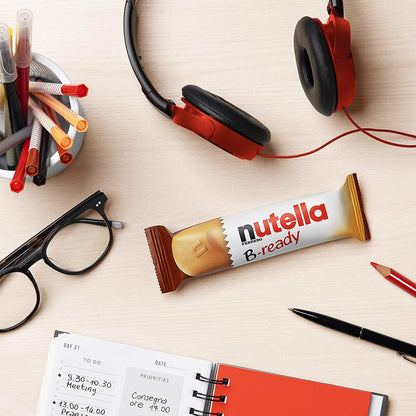 NUTELLA B-READY; Snack Bars; Crunchy Wafer Filled With Delicious NUTELLA; 15 bars pack; 330g