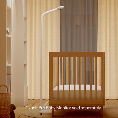 Nanit Pro Baby Monitor Floor Stand Accessory - Baby Monitor Stand, Baby Camera Floor Stand & Holder for Crib and Bassinet, Camera Monitor Mount & Baby Monitor Holder (Camera not included)