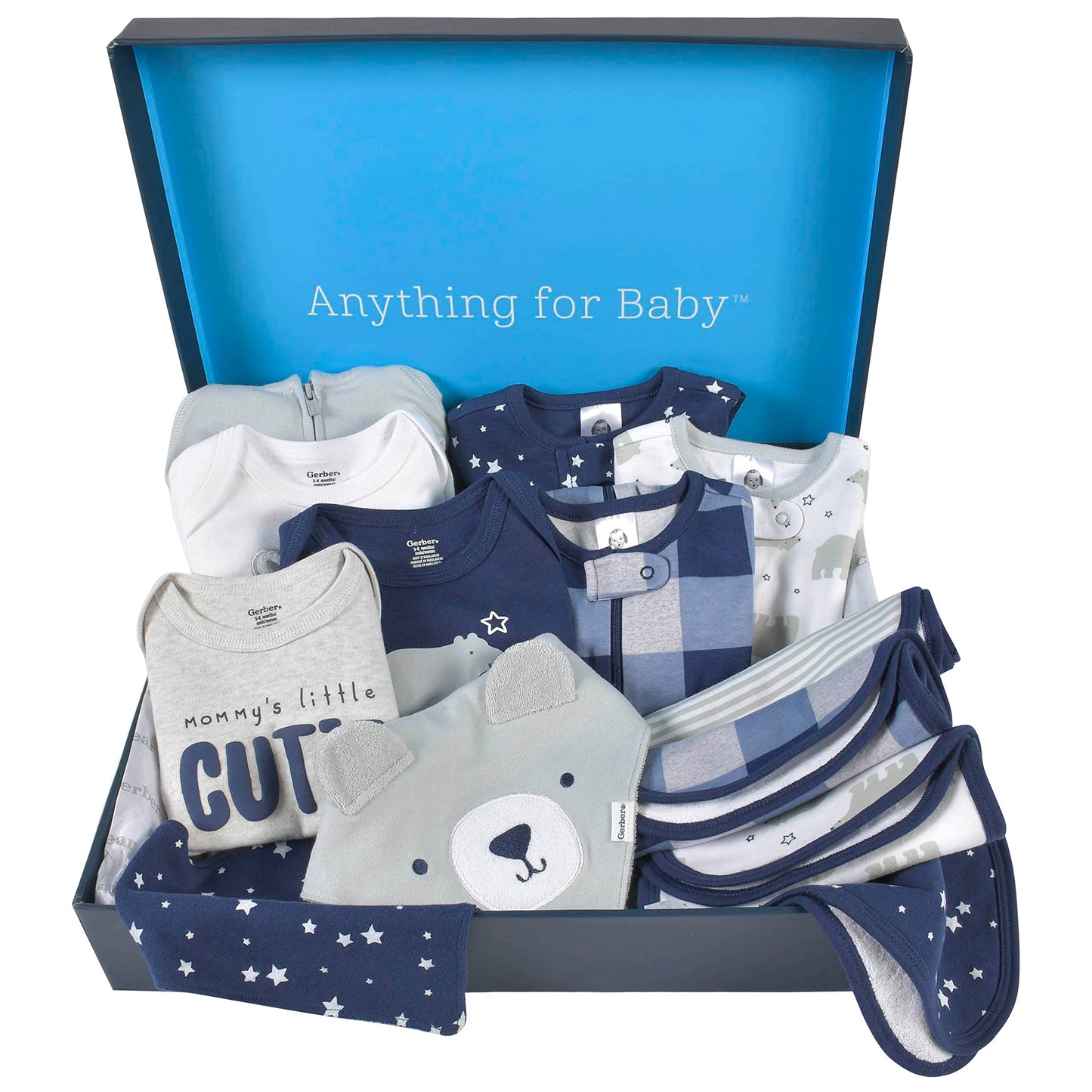 Gerber Baby 14-Piece Clothing Gift Set, Pink, Newborn
