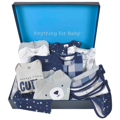 Gerber Baby 14-Piece Clothing Gift Set, Pink, Newborn