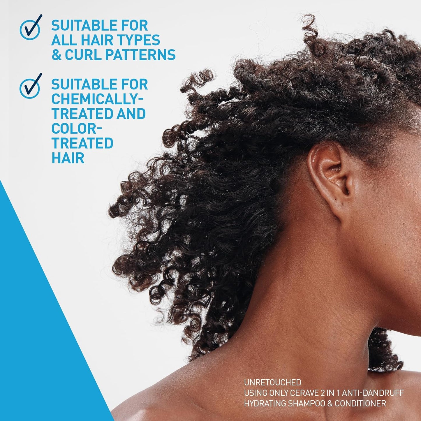CeraVe Anti-Dandruff Hydrating Shampoo for Men & Women, Gently Cleanses Scalp & Hair While Reducing Flakes, Itchiness, and Irritation, Paraben-Free, Sulfate-Free, Suitable for All Hair Types. 355mL