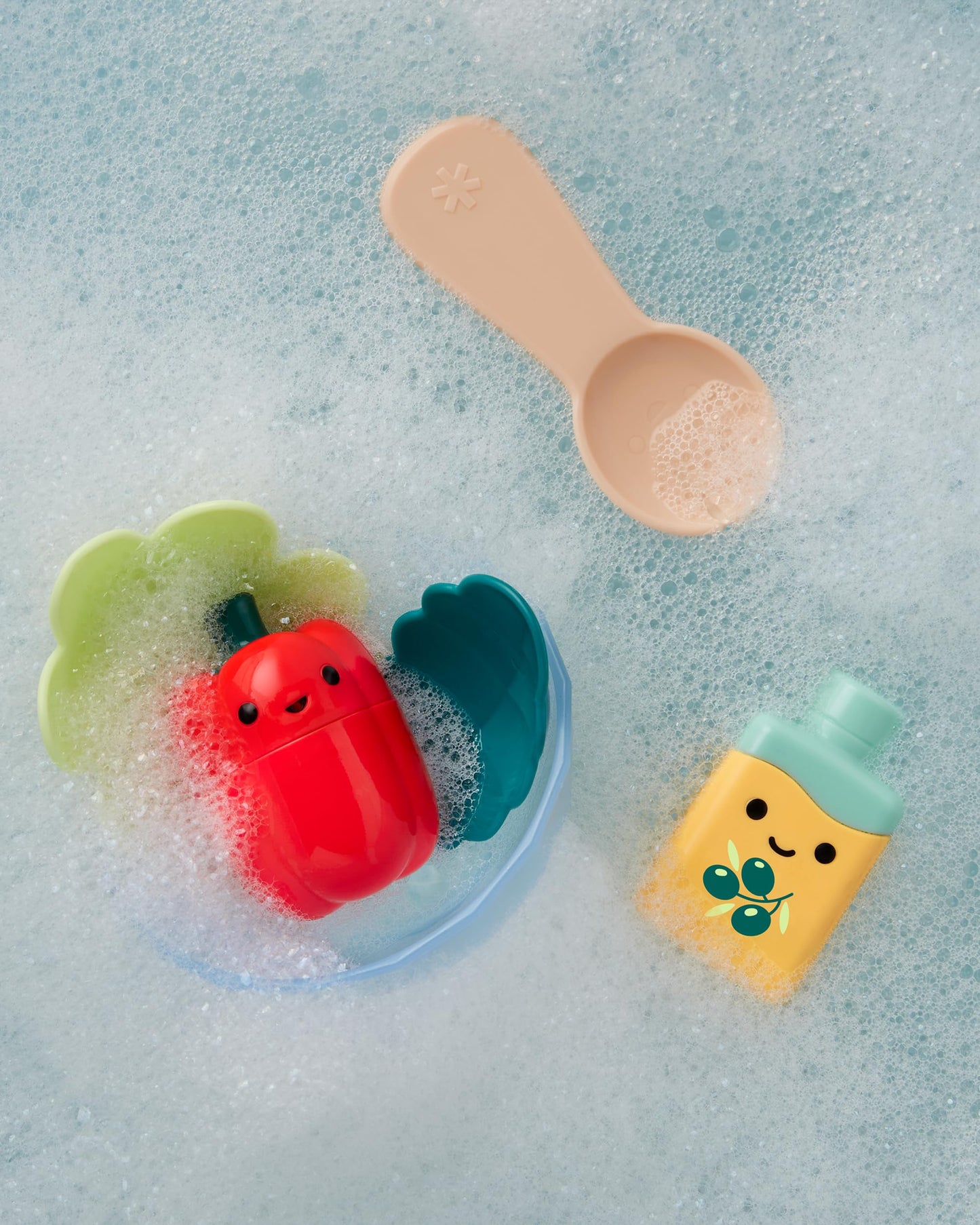 Skip Hop Baby Badespielzeug Wanne-zum-Tisch Café Blasen- & Schaumset Badewannen-Sensorikspielzeug Alter 12m+