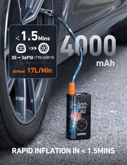AstroAI L7 Tire Inflator: A Game-Changer for Road Trips and Emergency Kits