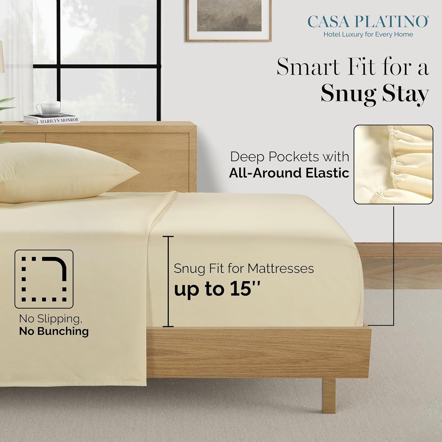 Casa Platino 100% Egyptian Cotton Sheets: The Ultimate Sleep Experience