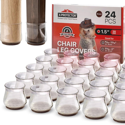 24 PCS Brown Cups (1.2"-2")