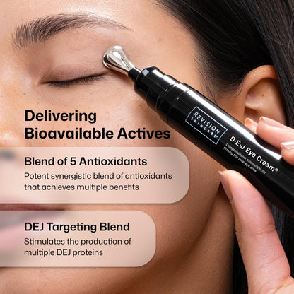 Revision Skincare D·E·J Eye Cream®, Firming and Moisturizing Treatment for Fine Lines, Wrinkles and Crow’s Feet