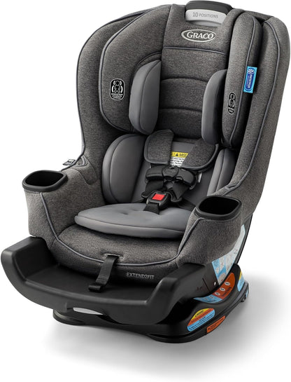 Graco Extend2Fit Kindersitz, 2-in-1 vorwärts- und rückwärtsgerichteter Babysitz, 1,8-30 kg (4-65 lb), Carter