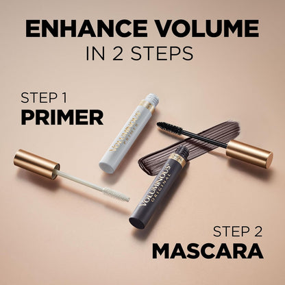 L'Oréal Paris Voluminous Original Mascara, Wimpern tuschen für Volumen und Trennung, nicht verklumpende Formel für weiche und geschmeidige Wimpern, Blackest Black 8,5ml