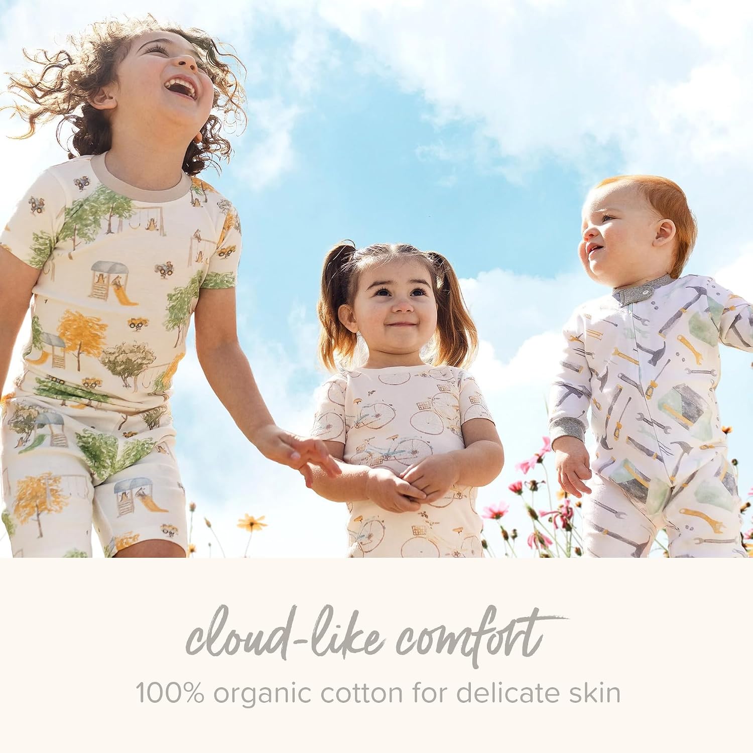Burt's Bees Baby Unisex Pajamas, Short Sleeve Tee and Shorts 2-Piece PJ Set, 100% Organic Cotton