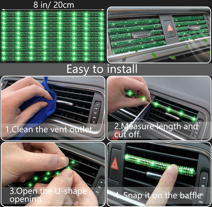 NBTEPEM 27-Piece Bling Car Accessories Set - Universal Fit Steering Wheel Covers, License Plate Frames, Phone Holder, Car Fast Charger, Coasters (Pink)