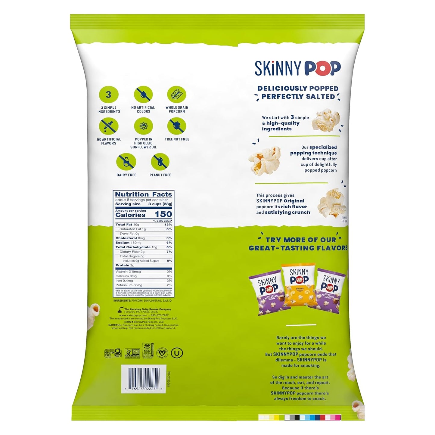 SkinnyPop Original Popcorn: A Guilt-Free Snack for Any Time