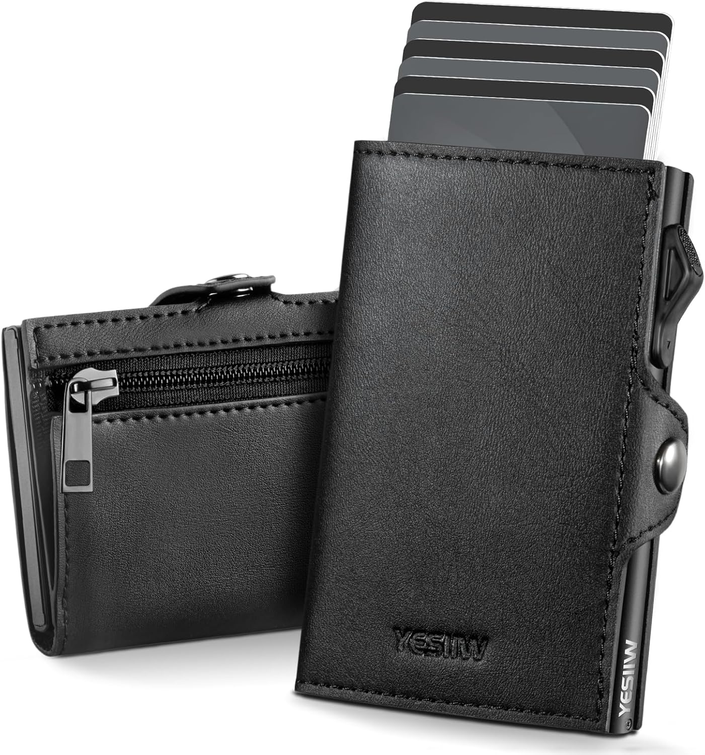 D01 - Black (Leather Wallet)