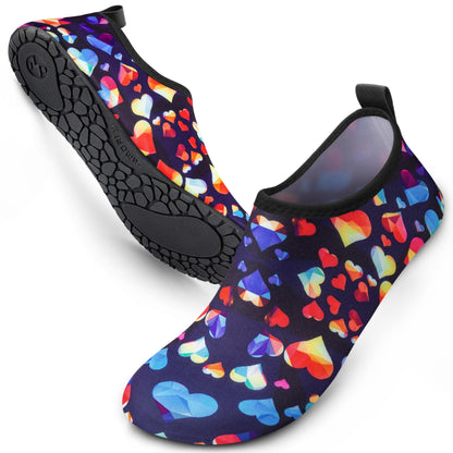 SIMARI Water Shoes for Women Men Swim Aqua Socks Beach Pool Essentials Barefoot Surf River Boat Kayak Sea Yoga Sand Exercise Sport Accessories Breathable Quick-Dry Adult Youth Kid Size SWS001