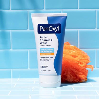 PanOxyl 10% Benzoyl Peroxide Acne Foaming Wash: A Game-Changer for Clear Skin