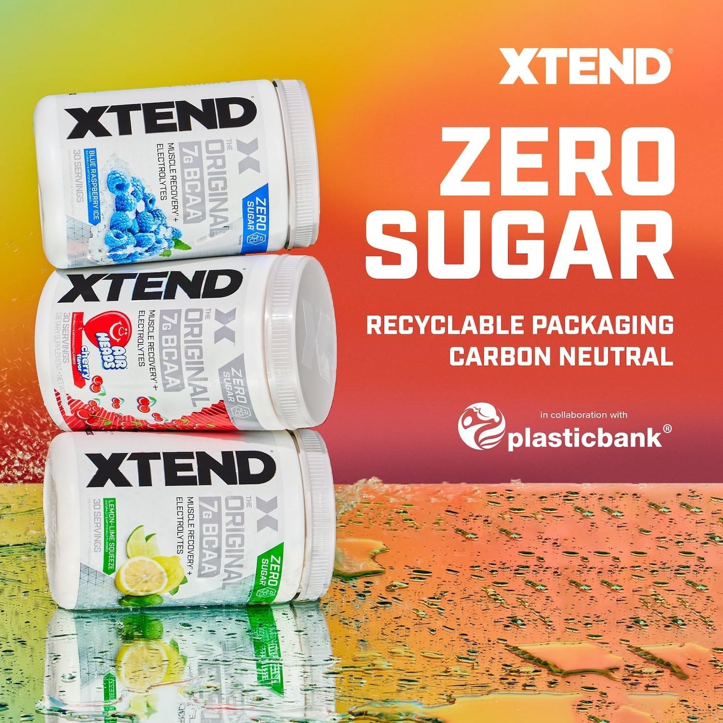 Xtend Amino Acids 90 Serves Italian Glacial Grape 1.28 kg