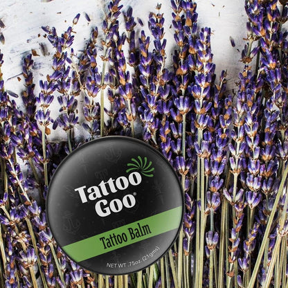 Tattoo Goo Original Salbe – Verbessert die Farbe neuer und alter Tattoos, hergestellt mit natürlichen Inhaltsstoffen, ohne Petroleum oder Mineralöle – 21 Gramm