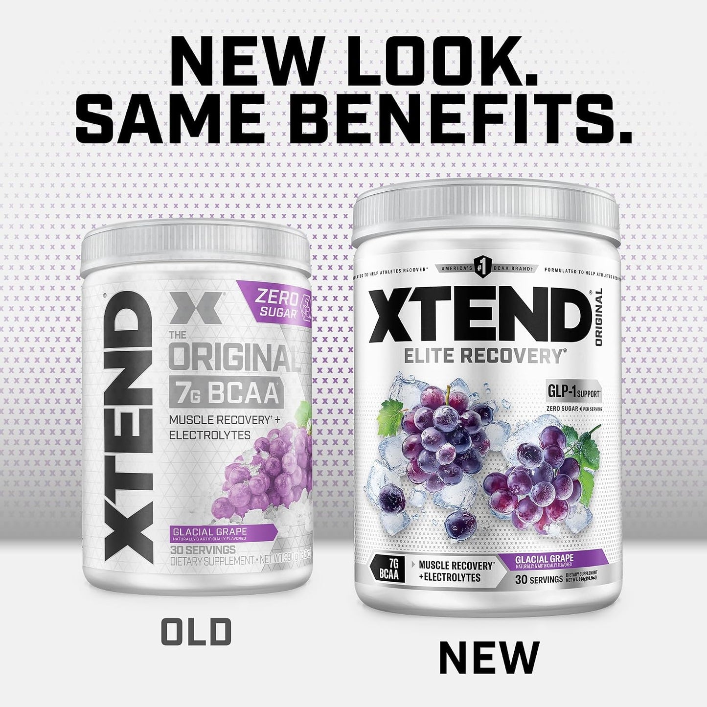 Xtend Amino Acids 90 Serves Italian Glacial Grape 1.28 kg
