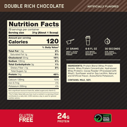 Optimum Nutrition Gold Standard 100% Whey Protein Powder Review
