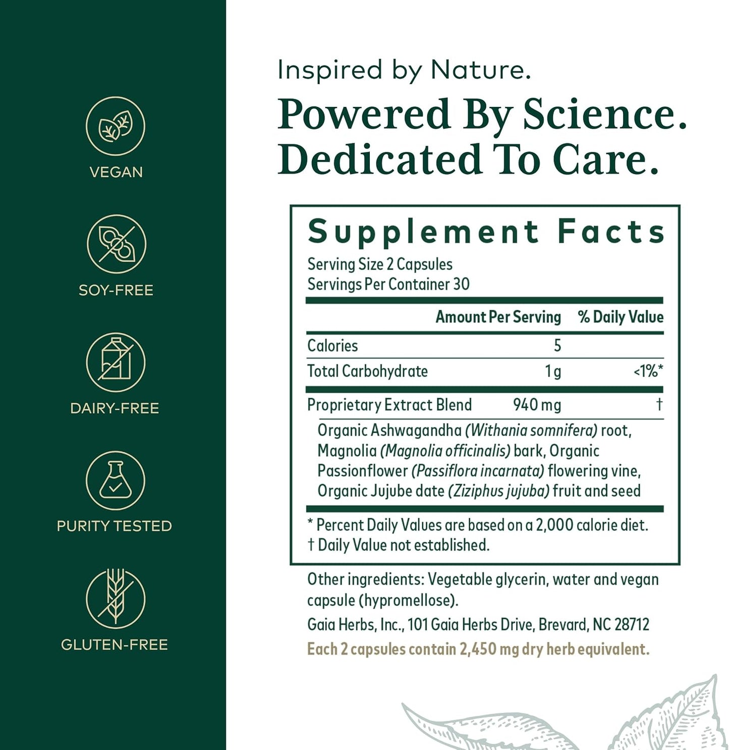 GAIA HERBS PRO Sleep Maintenance - Adrenal Health & Sleep Support* & PRO Somni-Mint Rosmarinic Complex - Sleep Health & Relaxation Support Supplement* - Bundle (Pack of 2)