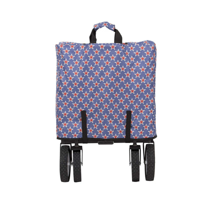 Mac Sports Collapsible Folding Outdoor Utility Wagon, Black
