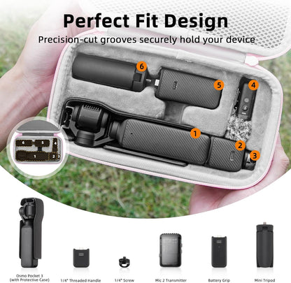 Protect Your DJI Osmo Pocket 3 with Style: A Review of the BRDRC Osmo Pocket 3 Case