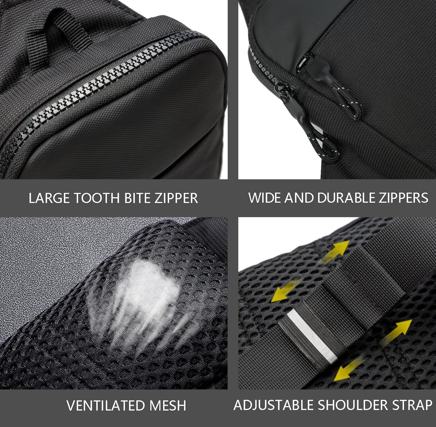 Mini-Slingbag für Damen und Herren, kleine Umhängetasche, lässige, trendige, wasserdichte Brusttasche für Reisen