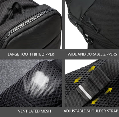 Mini-Slingbag für Damen und Herren, kleine Umhängetasche, lässige, trendige, wasserdichte Brusttasche für Reisen