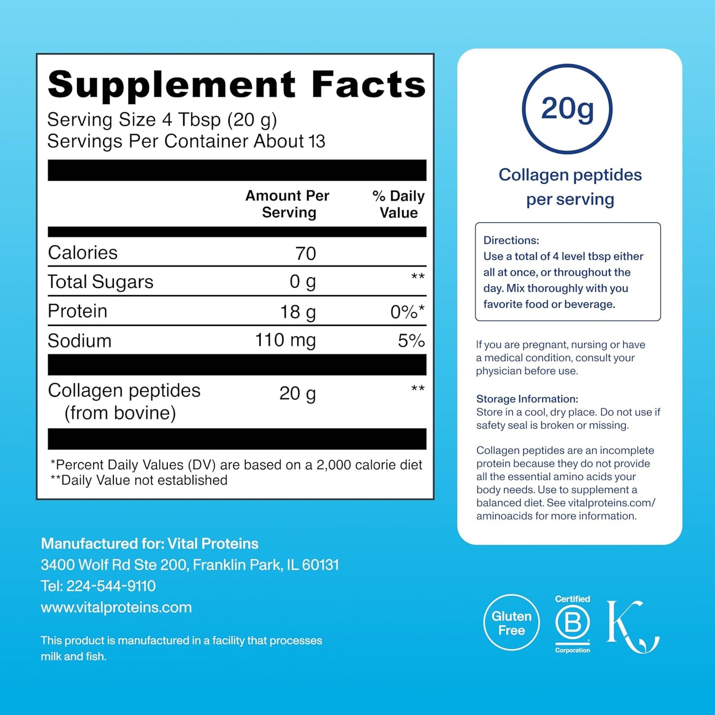 Vital Proteins Collagen Peptides Powder: A Game-Changer for Hair, Skin, and Joint Health