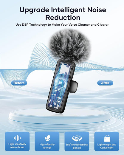 Wireless Microphone for iPhone, iPad, and Android - A Game Changer for Content Creators
