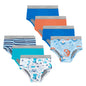 Hanes Boys' Potty Training Underwear, Light Leaks Toddler Cotton Briefs and Boxer Briefs, Multi-pack