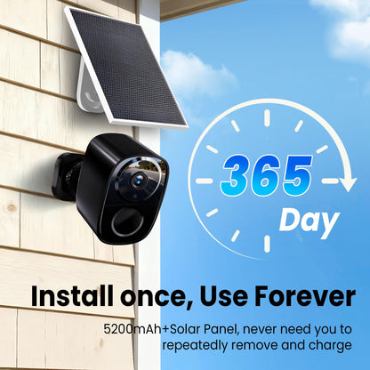 2026 Enhanced 2K UHD Security Cameras Wireless Outdoor – Free Cloud & SD Storage, Dual-Band WiFi 2.4G/5G, Full-Color Night Vision, 6-Month Battery, Motion Alerts, IP66 Weatherproof, 2-Way Talk