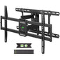 USX MOUNT TV Wall Mount for 32-74 inch Flat Screen/LED/4K up to 110lbs, Full Motion TV Mount Bracket with Swivel & Tilt Articulating Dual Arms, Max VESA 400x400mm, Fits 12/16" Wood Studs