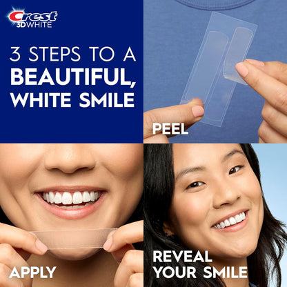 Crest 3D Whitestrips Age Renew Zahnaufhellungs-Kit für zu Hause, 21 Anwendungen, 28 Stufen weißere Zähne