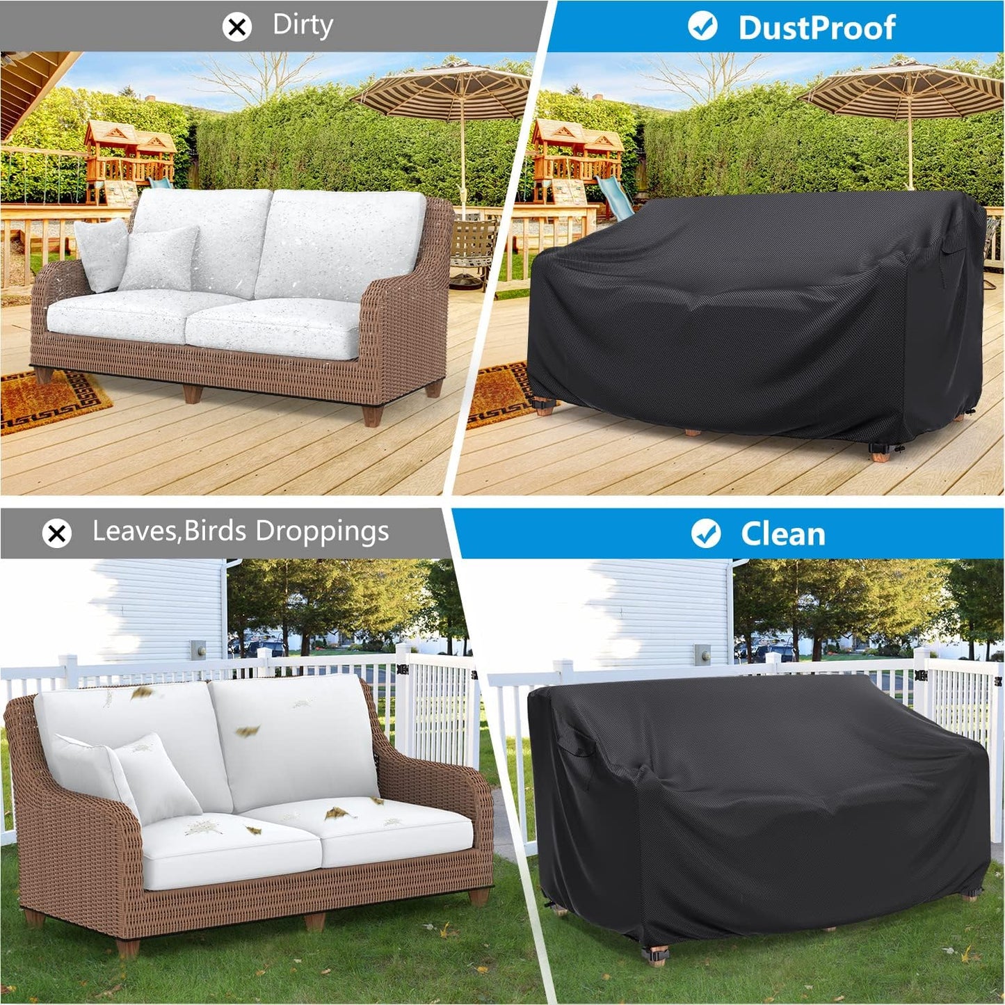 Protect Your Patio Sofa from the Elements with a Durable Cover