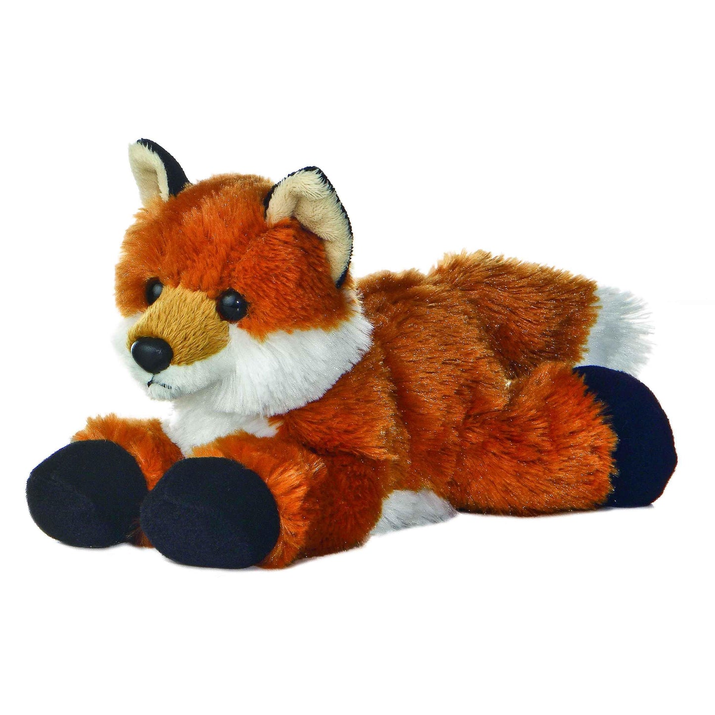 Aurora® Adorable Mini Flopsie™ Ginger Cat™ Stuffed Animal - Mini Companions Ready for Playful Adventures - for Kids All Ages, Toddlers, Adults, and Families - Orange 8 Inches