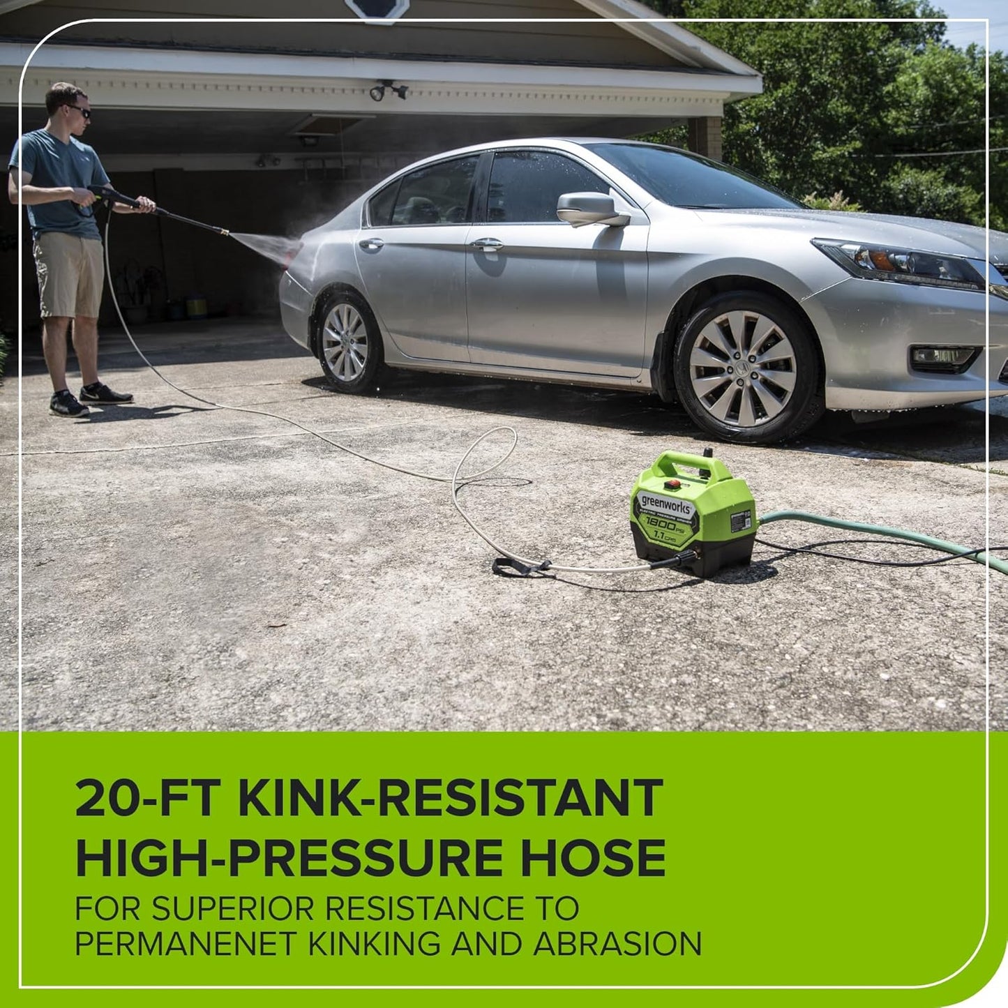 Greenworks 1800 PSI Electric Pressure Washer Review