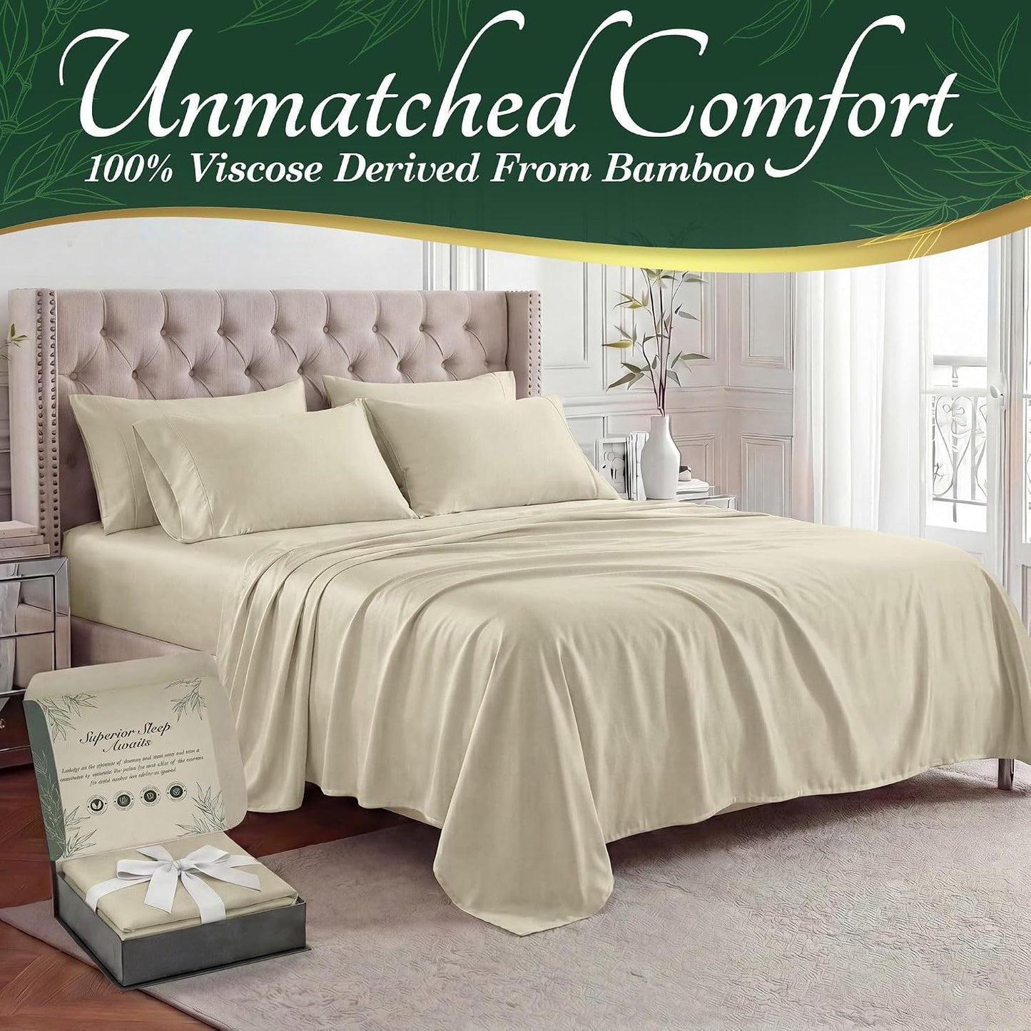 DECOLURE Bamboo Sheets: The Ultimate Sleep Solution for Hot Sleepers
