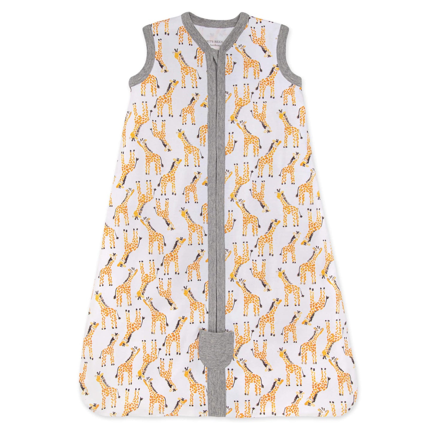 Burt's Bees Baby Infant Wearable Blanket, Organic Cotton Unisex Beekeeper - Light Weight 0.5 TOG or Medium Weight 1.5 TOG