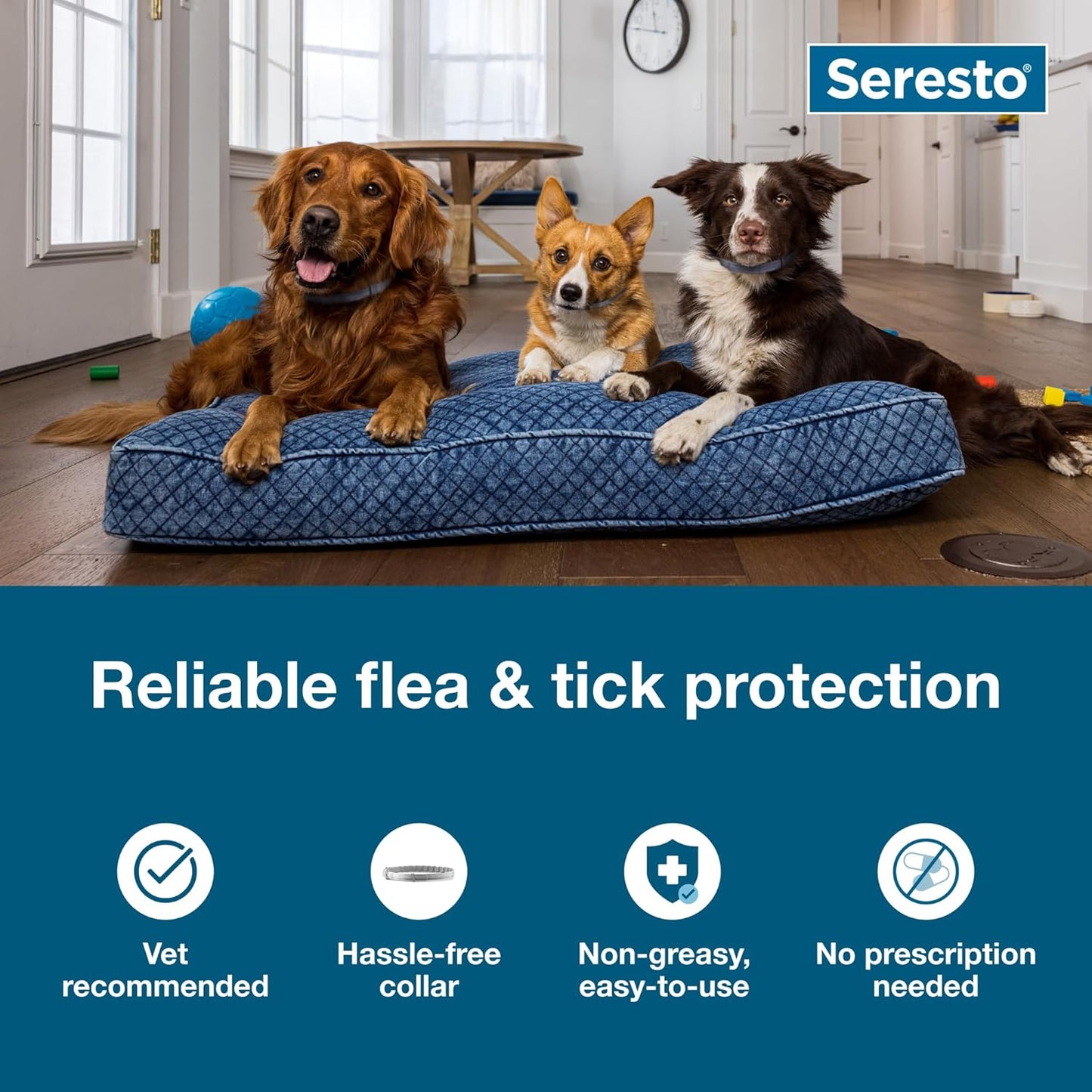 Seresto Flea & Tick Collar: Effective Protection for Your Dog