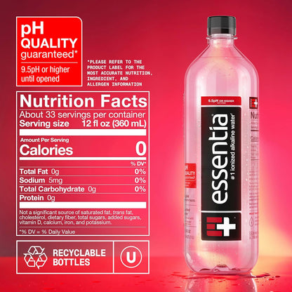 Essentia Ionized Alkaline Water: The Perfect Hydration Companion