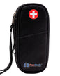 PracMedic Bags Epipen Carry Case– Insulated Epi Pens Carrying Case for Epipens, Auvi-Q, Inhaler, Allergy Medication & Diabetes Supply– Durable Emergency Medical Pouch for Travel (Red)