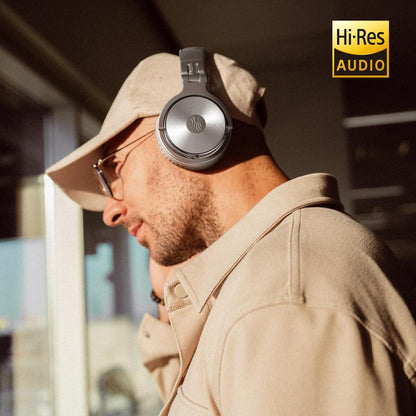 OneOdio Pro-10 Over-Ear Kabelkopfhörer für Schule Studio-Monitor & Mixing DJ Stereo-Headsets, 50mm Neodym-Treiber, Inline-Mikrofon, 3,5mm/6,35mm Klinke für Verstärker Computer Aufnahme Telefon Klavier Gitarre