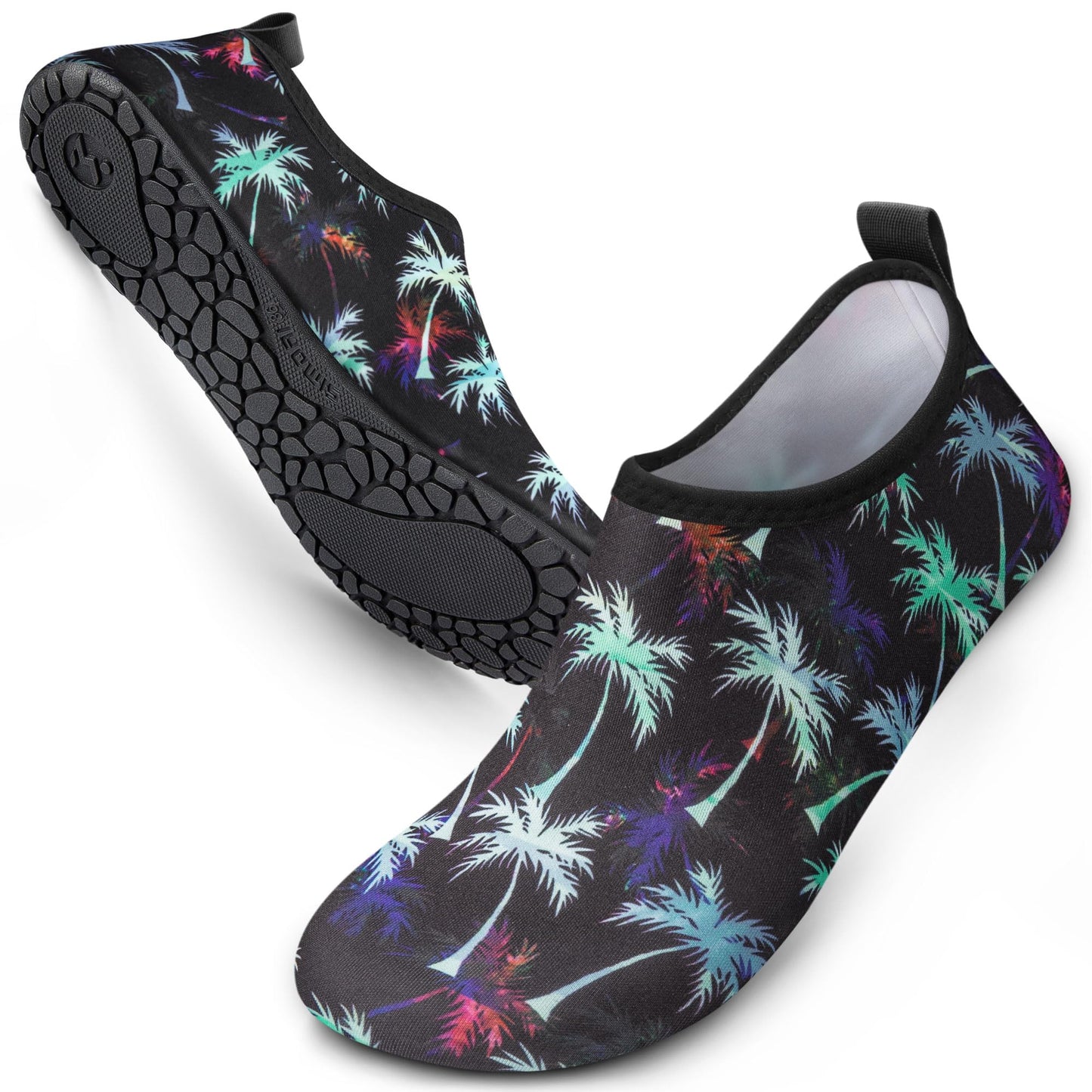 SIMARI Water Shoes for Women Men Swim Aqua Socks Beach Pool Essentials Barefoot Surf River Boat Kayak Sea Yoga Sand Exercise Sport Accessories Breathable Quick-Dry Adult Youth Kid Size SWS001