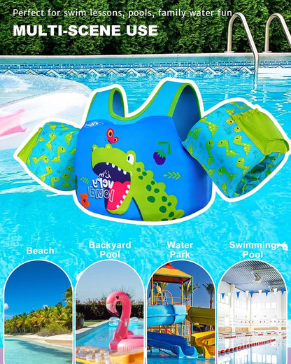 AEOCOO Puddle Float Jumper: A Fun and Safe Swim Vest for Toddlers