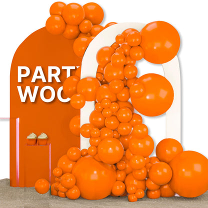 PartyWoo White Balloons 155pcs Different Sizes Pack of 18 12 10 5 Inch Matte White Latex Balloon Arch Kit Garland for Wedding Bridal Graduation Baby Shower Birthday Party Decorations White-Y13