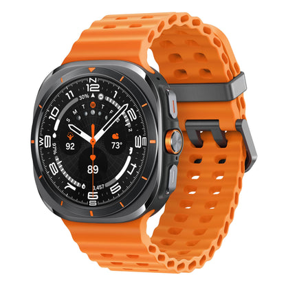 Samsung Galaxy Watch Ultra (2025) 47mm LTE Smartwatch, Titanium Casing, Advanced Sleep Coaching, Running Coach, Energy Score, Heart Rate Tracking, GPS, Titanium Silver [US Version, 2 Yr Warranty]