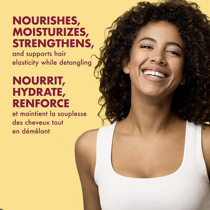 SheaMoisture Jamaican Black Castor Oil Stärke & Aufbau für strapaziertes oder chemisch behandeltes Haar Leave-In Conditioner tierversuchsfreie Haarpflege 340ml