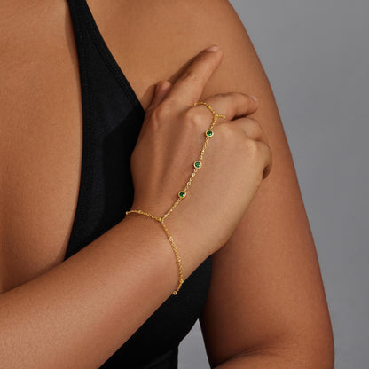 Goldarmbänder für Frauen Stapel Nicht Anlaufen, 14K Vergoldete Stapelbare Armbänder Set für Frauen Trendy, Wasserdicht Einfacher Schmuck Sets Geschenke Inklusive Perlen-/Kuban-/Büroklammer-/Fischgräten-/Seilglieder-Kette, Modeaccessoires