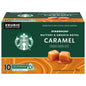 Starbucks Caramel Flavoured Coffee K-Cup Pods. 10 count.