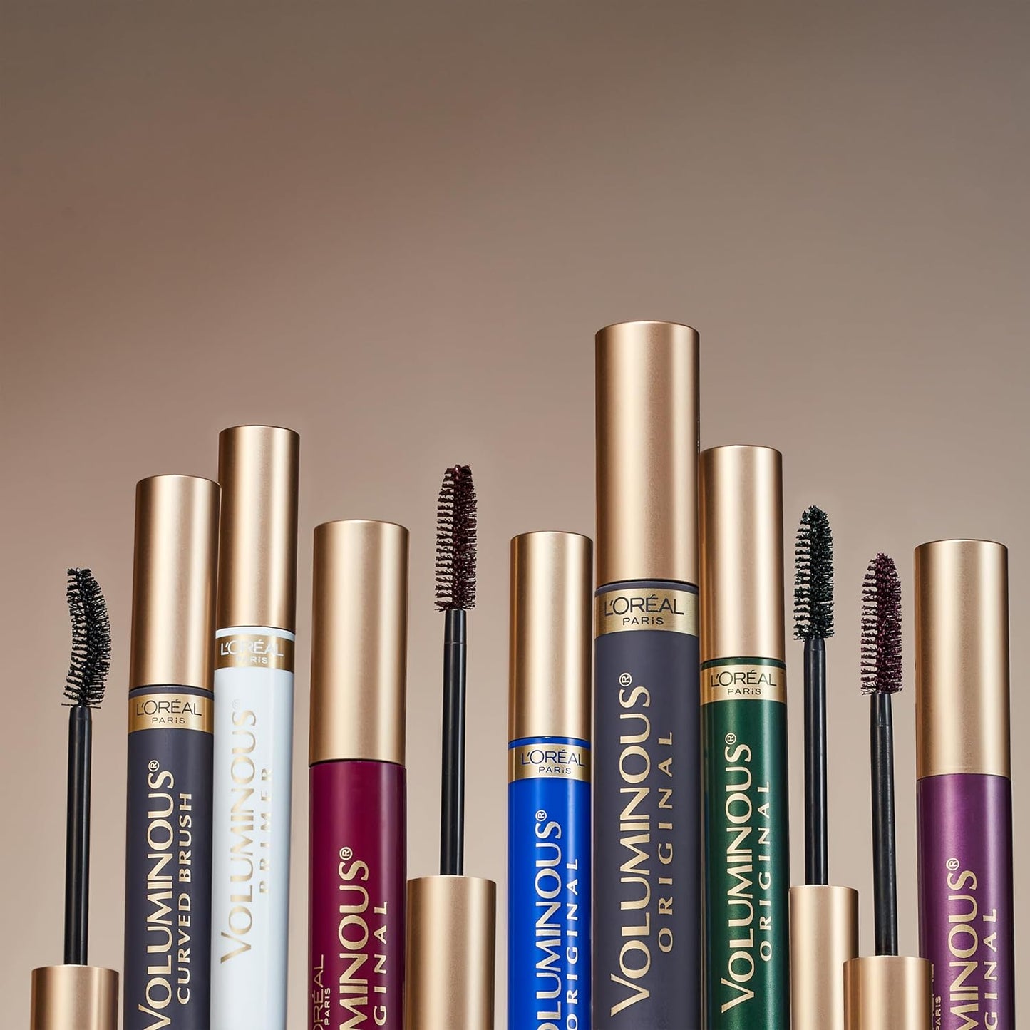 L'Oréal Paris Voluminous Original Mascara, Wimpern tuschen für Volumen und Trennung, nicht verklumpende Formel für weiche und geschmeidige Wimpern, Blackest Black 8,5ml